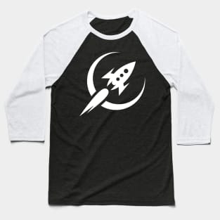 Moon Rocket Baseball T-Shirt